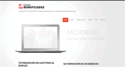 Desktop Screenshot of cursosbonificados.com